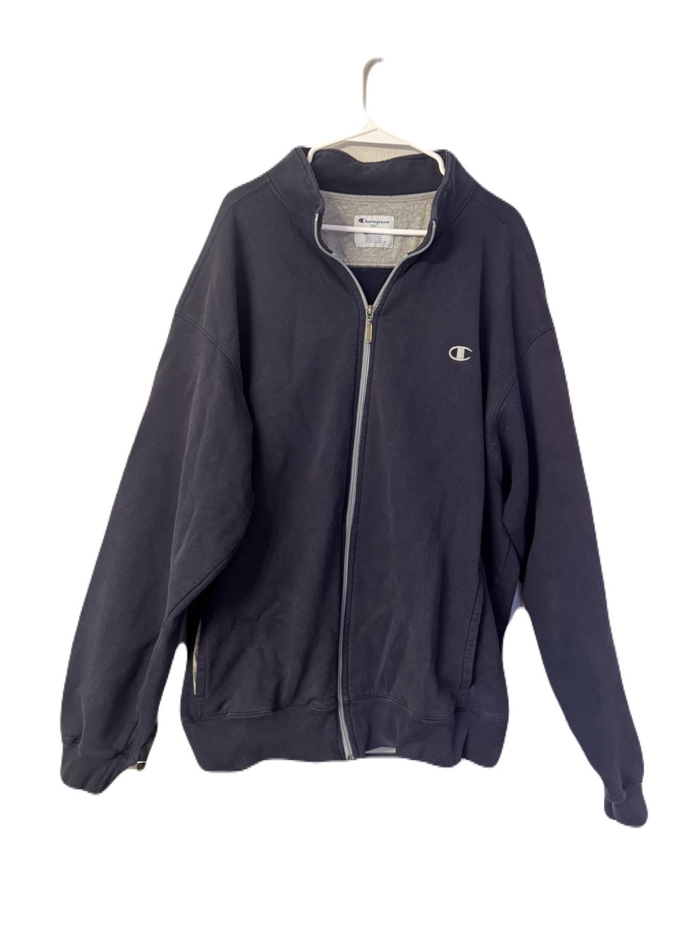 Champion Men's Navy Blue Full-Zip Jacket